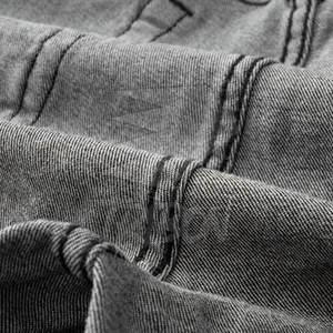 Pantalones vaqueros rasgados ligeros para hombre al por mayor patrón sólido ropa de invierno al aire libre transpirable y lavable - Product Image 2