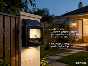 Lámpara Solar para Calle Privada Sin Electricidad 25W 114 Luces Luz Diurna IP67 - Product Image 5