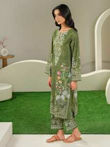 ชุดเดรสผ้าไหมลำลองดีไซน์แบบดั้งเดิมสำหรับผู้หญิงชุดเดรส shalwar kameez - Product Image 3