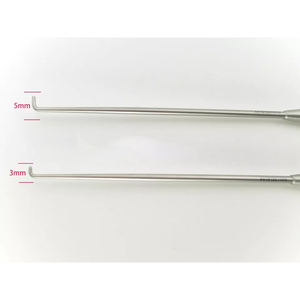Top vente 5 mm nouveau 2 pièces arthroscopie sonde couteau en acier inoxydable arthroscopique Instruments chirurgicaux CE ISO approuvé - Product Image 4