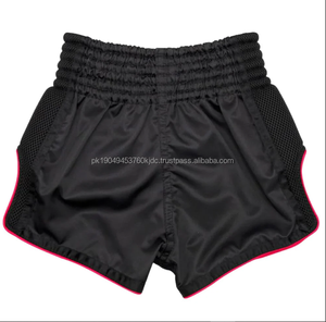 Short de Boxe en Satin Lourd Personnalisé XL Unisexe MMA Board Gym Shorts Taille Élastique Avant Sublimation Fight Wear pour Adultes Muay Thai - Product Image 2