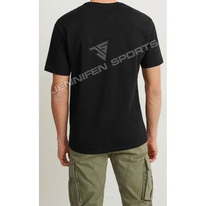 T-shirt surdimensionné personnalisé pour hommes, tissu en jersey 100% coton de haute qualité, col rond, logo imprimé numérique personnalisé, étiquette de col intérieur - Product Image 6