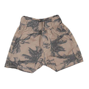 Short pour nouveau-nés garçons - Marron - Café - Product Image 1