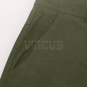 กางเกงคาร์โก้ขายดีสำหรับผู้ชาย ผ้าฝ้าย 100% เป็นมิตรกับสิ่งแวดล้อม ระบายอากาศได้ดี สวมใส่สบาย เอวกลาง ทรงตรง ลวดลายแบบวินเทจ น้ำหนักเบา เหมาะสำหรับกิจกรรมกลางแจ้ง - Product Image 4