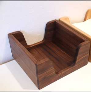 Dispensador de servilletas de madera TeakTone Premium para hogar y cafetería - Product Image 4