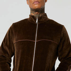 Última moda hombres chándales acampanados nueva llegada mejor ropa casual hombres ropa chándales acampanados en colores sólidos - Product Image 5