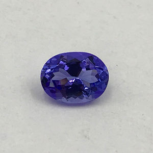 Piedra preciosa facetada ovalada de tanzanita Fabricante de piedras preciosas semipreciosas crudas y pulidas de excelente calidad - Product Image 5