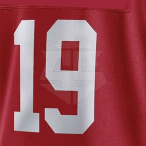 Bajo MOQ Diseña tu propio jersey de fanático del fútbol americano Ropa deportiva Nuevo diseño Jersey de fanático del fútbol americano - Product Image 6