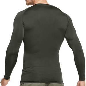 Camiseta de Compresión de Manga Larga de Buena Calidad, Nuevo Diseño, Ajustada, para Gimnasio, Ropa Deportiva, Transpirable, para Hombre - Product Image 4