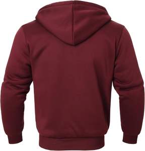 100% Cotton Lined Solid Oversized Streetwear Hoodie - Product Image 3