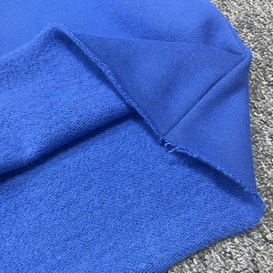 เสื้อสวมหัวผ้าฝ้ายแบบมีฮู้ดสำหรับทุกเพศดีไซน์ใหม่พิมพ์โลโก้สไตล์กางเกงขาสั้นสีฟ้า - Product Image 6