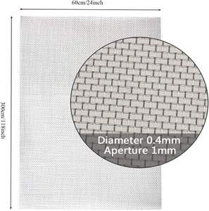 Mallas Mosquiteras Personalizables de Acero Inoxidable Negro para Puertas y Ventanas, Diseño Moderno y Elegante - Product Image 2