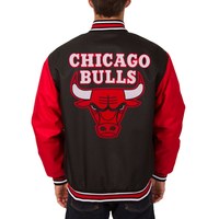 Nuevo diseño, venta al por mayor, chaqueta Varsity para hombres con contraste de color rojo y negro, chaqueta de invierno de bombardero de béisbol universitario Letterman