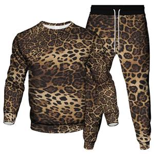 Chándal de Maternidad Unisex Estilo Vintage Personalizado, Transpirable, Ligero, Antiestático, con Estampado Animal de Leopardo y Serpiente - Product Image 5