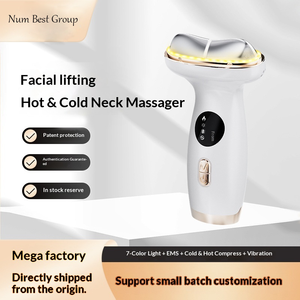 7-in-1 gezichts- en nekmassager voor thuis-SPA en salongebruik met warm/koud kompres en EMS-technologie - Product Image 6