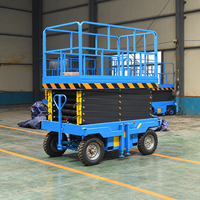 Plateforme de travail élévatrice mobile hydraulique robuste et durable pour l'entretien d'entrepôts, directement de l'usine, qualité supérieure