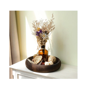 Decorative Wooden Dough <b>Bowls</b> Wood Long Dough <b>Bowls</b> <b>Large</b> Wooden Dough <b>Bowls</b> Serving Food Safe - Product Image 6