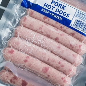 ฮอทด็อกแช่แข็งเนื้อหมูและเนื้อวัวแช่แข็งสำหรับร้านอาหารขายปลีกและบริการจัดเลี้ยง - Product Image 4