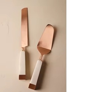 Handcrafted Design Wedding Party Decoration Steel Metal <b>Cake</b> <b>Server</b> Set Serving Utensil Metal <b>Cake</b> <b>Server</b> - Product Image 3