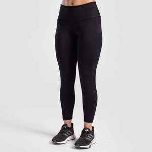 Leggings tricotés taille haute noirs Comfy Pro, décontractés, pour le sport, le fitness et le yoga, motif XL, en Spandex et Nylon de haute qualité - Product Image 3