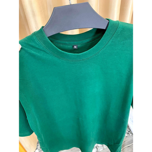 เสื้อยืดผ้าฝ้ายแขนสั้นแบบลำลอง,เสื้อ OEM พิมพ์ลายหลากหลายสีส่งจากเวียดนาม - Product Image 5