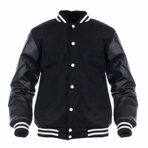 Vente en gros de vestes Letterman personnalisées OEM Veste Letterman à la mode pour l'hiver avec un bas quantité minimale de commande Veste Letterman personnalisée pour l'extérieur - Product Image 1