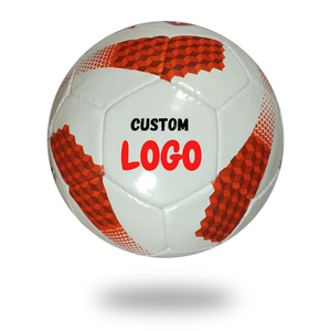 ลูกฟุตบอลน้ำหนักเบาเย็บด้วยมือหนัง PU เก็บความร้อนสำหรับมืออาชีพสั่งทำได้ - Product Image 1