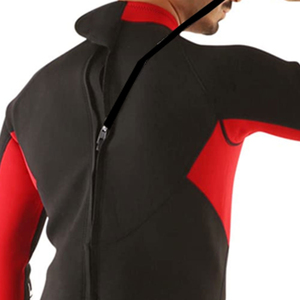 Maillot de bain une pièce pour homme, confortable, respirant, 100% polyester, avec contraste de couleurs et bande latérale, design sans couture et durable - Product Image 6