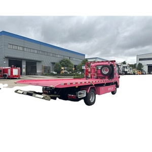 Camión de Rescate FAW 4x2 LHD con Elevador de Ruedas, Grúa de Remolque de Alta Calidad de 5 Toneladas, Usado, Transmisión Manual, Combustible Diésel - Product Image 1