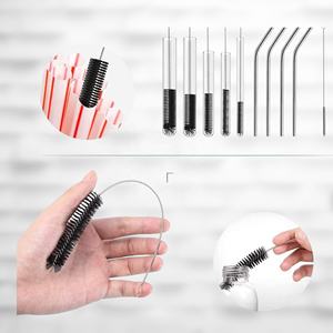 Cepillo de limpieza para boquillas de botellas y tubos, juego de cepillos de nailon multiusos para limpiar pajitas, joyas y teclados. - Product Image 2