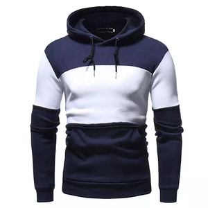 Sudadera con capucha para hombre, prenda deportiva masculina de alta calidad, con logotipo bordado, de Color sólido, nuevo diseño OEM 2023, 100% - Product Image 2