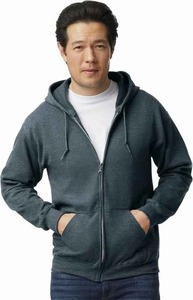 บริการ OEM เสื้อฮู้ดซิปคุณภาพสูง ระบายอากาศได้ดี ผ้าฟลีซหนานุ่ม 100% ผ้าฝ้าย สำหรับผู้ชาย ฤดูหนาว เป็นมิตรกับสิ่งแวดล้อม ลดราคา - Product Image 2