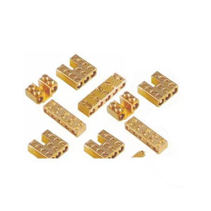 Borniers électriques en laiton du fournisseur très populaire avec prix économique de logo personnalisé de rainure - Product Image 3