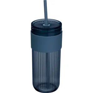 Verres à boire personnalisés avec paille et design Soledad - Product Image 2