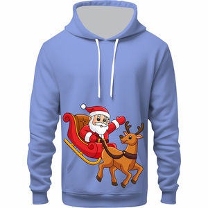 Sweat-shirts à capuche surdimensionnés en molleton épais pour hommes avec logo brodé personnalisé, respirants, 100% coton - Product Image 5