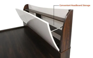 Cama de Reina italiana LATINA, con almacenamiento - Product Image 3