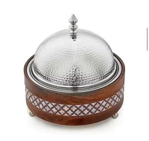 Vente en gros 10 pièces de haute qualité en métal pot à soupe casserole taille personnalisée maison vaisselle chauffe-plats - Product Image 2