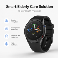 Solución de Reloj Inteligente para Atención a Distancia, Reloj Inteligente de Seguridad para Personas Mayores, SOS con un Clic, Localizador GPS, Geolocalización, Alarma de Caídas