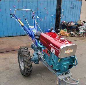 Meilleur fournisseur de motoculteurs diesel miniatures de qualité 14 ch pour ferme, motoculteur à deux roues de type Kubota, mini tracteur à main - Product Image 2