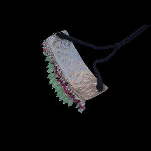 Gran oferta, joyería de moda, Material de latón de la mejor calidad, Gargantilla de plata con aspecto similar, collar blanco pulido para mujeres y niñas - Product Image 6