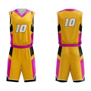 Uniformes de basket-ball unisexes personnalisables de haute qualité, sans manches, en spandex/coton, respirants, avec un design imprimé, à prix raisonnable, plus - Product Image 1