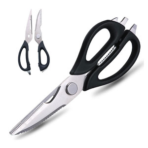 Ciseaux ergonomiques en acier inoxydable pour bricolage confortable, bureau ou projets domestiques, outil de coupe utilitaire pour une utilisation prolongée - Product Image 4