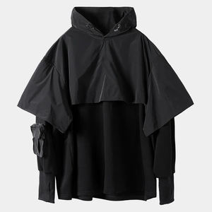 Invierno nuevo OEM al por mayor logotipo personalizado Techwear Sudadera con capucha moda al aire libre Vintage chaqueta logotipo personalizado hombres sudaderas con capucha y sudaderas - Product Image 5