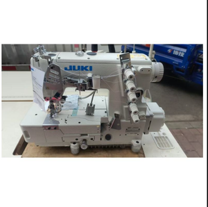 Nouvelle machine à coudre industrielle à point de recouvrement à trois aiguilles et cinq fils Juki MF-7523, poignée en plastique DIY OEM - Product Image 1