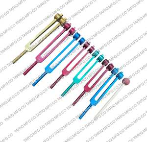 Ensemble de 7 diapason en aluminium de haute qualité pour les vibrations de guérison et le travail de l'énergie des chakras avec mallette de rangement fabriquée par TARIQ MFG CO - Product Image 4