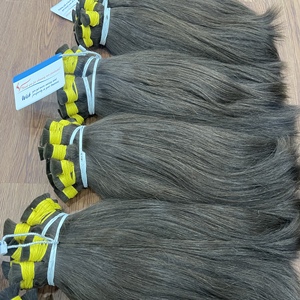 Extensiones de Cabello Natural Virgen Vietnamita 100% Teñido de Alta Calidad, Cabello Liso a Granel, Todos los Colores >=60% Cabello Más Largo, Cabello Thanh - Product Image 3