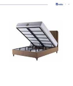 Lit de luxe Design élégant pour chambre à coucher Mobilier de chambre à coucher de luxe Ensemble de lit double moderne King Queen Size - Product Image 2