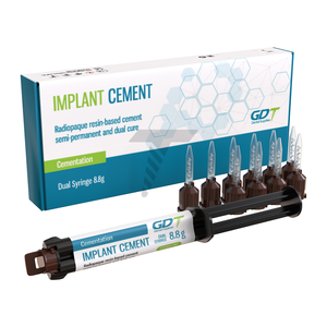GDT Ciment de greffe dentaire, le paquet comprend: seringue duel 8.8g + 10 embouts de mélange, strictement pour un usage professionnel - Product Image 2