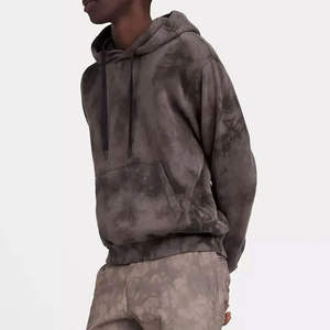 Sweat à capuche vintage à poids lourd avec logo personnalisé, sweat à capuche délavé à l'acide, taille surdimensionnée, sweat à capuche pour homme - Product Image 5