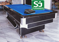 Offre Spéciale – Tables de billard et de snooker professionnelles en ardoise de qualité tournoi, 100 % originales, fabriquées en Indonésie, en bois, 9 pieds et 7 pieds, pour la maison